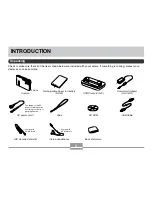 Предварительный просмотр 4 страницы Casio EX-M20 - EXILIM Digital Camera User Manual