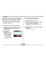 Предварительный просмотр 91 страницы Casio EX-M20 - EXILIM Digital Camera User Manual