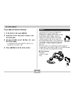 Предварительный просмотр 103 страницы Casio EX-M20 - EXILIM Digital Camera User Manual