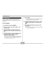 Preview for 119 page of Casio EX-M20 - EXILIM Digital Camera User Manual