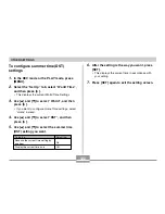 Preview for 124 page of Casio EX-M20 - EXILIM Digital Camera User Manual