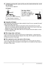 Preview for 17 page of Casio EX-S10BE - EXILIM CARD Digital Camera User Manual