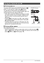 Preview for 22 page of Casio EX-S10BE - EXILIM CARD Digital Camera User Manual