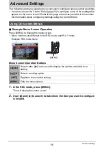 Preview for 56 page of Casio EX-S10BE - EXILIM CARD Digital Camera User Manual