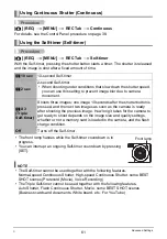 Preview for 61 page of Casio EX-S10BE - EXILIM CARD Digital Camera User Manual