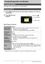 Preview for 72 page of Casio EX-S10BE - EXILIM CARD Digital Camera User Manual