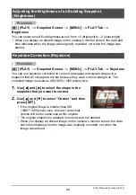 Preview for 84 page of Casio EX-S10BE - EXILIM CARD Digital Camera User Manual