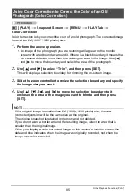 Preview for 85 page of Casio EX-S10BE - EXILIM CARD Digital Camera User Manual