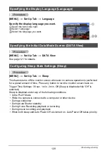 Preview for 129 page of Casio EX-S10BE - EXILIM CARD Digital Camera User Manual