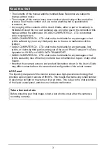 Preview for 3 page of Casio EX S12 - EXILIM CARD Digital Camera User Manual