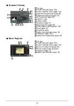 Preview for 12 page of Casio EX S12 - EXILIM CARD Digital Camera User Manual