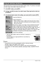 Preview for 45 page of Casio EX-S200BE User Manual