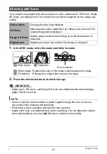 Preview for 47 page of Casio EX-S200BE User Manual