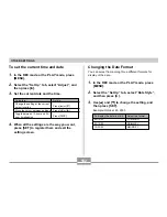 Preview for 20 page of Casio EX-S3 - 3 Manual