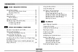 Preview for 4 page of Casio EX-S3 - Exilim 3MP Digital Camera User Manual