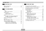 Preview for 5 page of Casio EX-S3 - Exilim 3MP Digital Camera User Manual