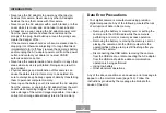 Preview for 12 page of Casio EX-S3 - Exilim 3MP Digital Camera User Manual