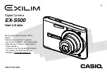 Preview for 1 page of Casio EX-S500GY User Manual