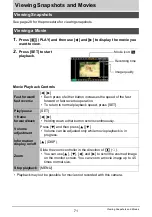 Предварительный просмотр 71 страницы Casio EX S5PE - EXILIM CARD Digital Camera User Manual