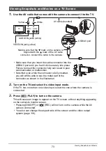 Предварительный просмотр 73 страницы Casio EX S5PE - EXILIM CARD Digital Camera User Manual