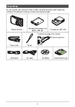 Preview for 2 page of Casio EX-S7 - EXILIM Digital Camera User Manual