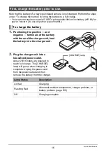 Preview for 16 page of Casio EX-S7 - EXILIM Digital Camera User Manual