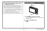 Preview for 17 page of Casio EX-S880BK - EXILIM CARD Digital Camera User Manual