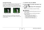 Preview for 78 page of Casio EX-S880BK - EXILIM CARD Digital Camera User Manual