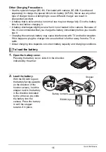 Preview for 16 page of Casio EX-S8BE User Manual