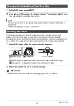 Preview for 42 page of Casio EX-S8BE User Manual