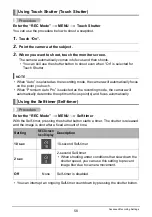 Preview for 58 page of Casio EX-TR10 User Manual