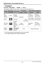 Preview for 65 page of Casio EX-TR10 User Manual