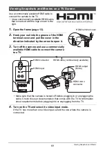 Предварительный просмотр 69 страницы Casio EX-TR100WE User Manual