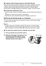 Предварительный просмотр 78 страницы Casio EX-TR100WE User Manual