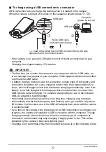 Предварительный просмотр 22 страницы Casio EX-TR50 User Manual