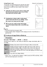 Предварительный просмотр 63 страницы Casio EX-TR50 User Manual