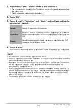 Предварительный просмотр 71 страницы Casio EX-TR50 User Manual