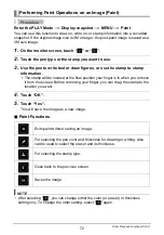 Предварительный просмотр 72 страницы Casio EX-TR50 User Manual