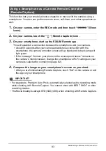 Предварительный просмотр 83 страницы Casio EX-TR50 User Manual