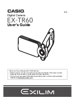 Casio EX-TR550 User Manual preview