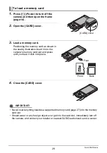 Preview for 28 page of Casio EX-TR80 User Manual