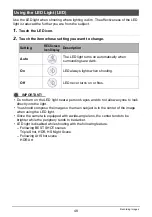 Preview for 48 page of Casio EX-TR80 User Manual