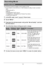 Preview for 50 page of Casio EX-TR80 User Manual