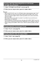 Preview for 59 page of Casio EX-TR80 User Manual