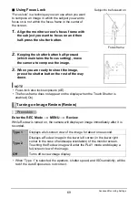 Preview for 69 page of Casio EX-TR80 User Manual