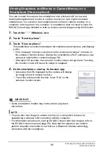 Preview for 98 page of Casio EX-TR80 User Manual