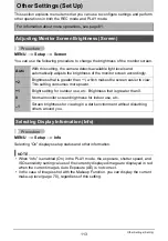 Preview for 113 page of Casio EX-TR80 User Manual