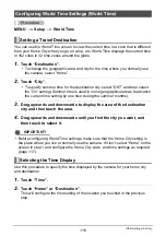 Preview for 116 page of Casio EX-TR80 User Manual