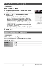 Preview for 117 page of Casio EX-TR80 User Manual