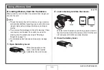 Preview for 13 page of Casio EX-V8 - EXILIM Hi-Zoom Digital Camera User Manual